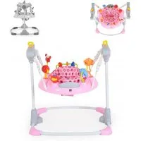 Moni Türhopser Hopser Vista, mit Spielcenter, Musik, Licht, MP3-Anschluss, Höhe einstellbar