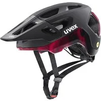 Uvex react MIPS black-ruby-red matt