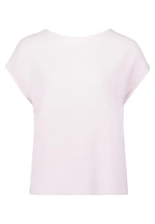 CARTOON - Strukturshirt rose dust melange - Gr. - 36