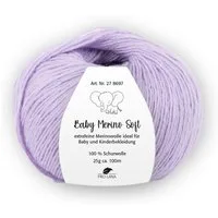 Pro Lana Baby Merino soft Häkelwolle, 100 m (Baby Merino Soft Wolle, zartes Gefühl auf der Babyhaut), 25 g