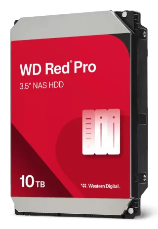 Western Digital WD Red Pro 10TB | wd103kfbx | 24/7 - 512e / 3.5" / SATA 6Gb/s