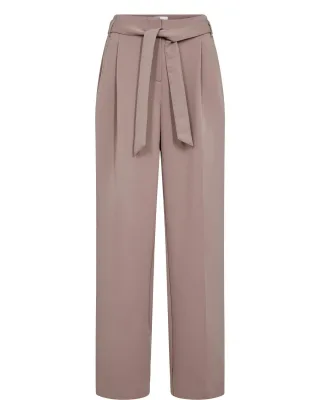Nümph - NUSHELPY PANTS deep taupe - Gr. - 36