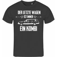 deinshirt Print-Shirt Herren T-Shirt Der letzte Wagen ist immer ein KOMBI Funshirt mit Motiv