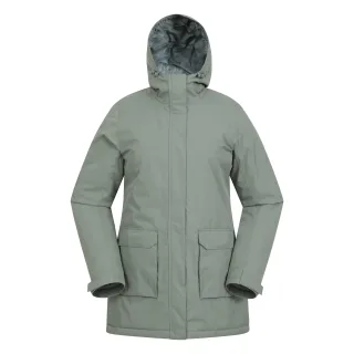 Mountain Warehouse - "Ranger" Parka Wattiert für Damen (Dunkel-Khaki)