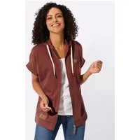 Witt Shirtjacke Sweatjacke Kurzarm