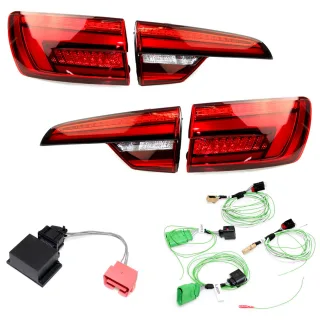 Original Kufatec SET LED Rückleuchten mit dynamischer Blinker für Audi A4 B9 8W5