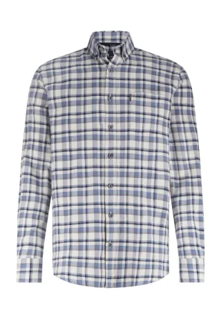 State of Art - Karohemd blau - Gr. - XL