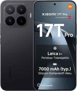 Xiaomi 17T Pro 512GB [Dual-Sim] schwarz