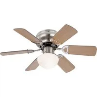 GLOBO LIGHTING Deckenventilator GLOBO Lighting Ventilator UGO DH 76x28 cm grau
