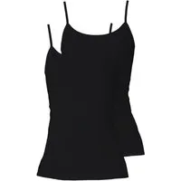 Schöller Achseltop 2er Pack Damen Unterhemd Baumwolle-Elasthan (Packung, 2-St) -