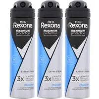 Rexona Bodyspray 3 x Rexona Deo Men Maximum Protection Cobalt Dry Anti Transpirant Spra