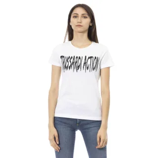 Trussardi Action T-Shirt mit kurzen Ärmeln
