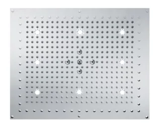Bossini Kopfbrause Dream Flat mit 8 LEDs B: 570 T: 470 mm H38671000030016