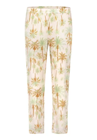 CARTOON - Lässige Stoffhose in 7/8-Länge mit elastischem Bund beige - Gr. - 34