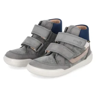 Superfit BarfuKlettsboots SUPERFREE 2.0 - Gr. 22 - Grün - Leder & Textil