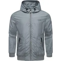 Ragwear Outdoorjacke Stewie II stylische Herren Übergangsjacke mit großer Kapuze