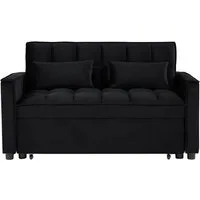 HTI-Living Schlafsofa Schlafsofa Mirko Schwarz, Stück 1 Teile