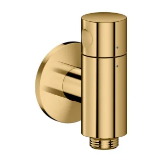 hansgrohe AXOR One Wandanschluss Stop 48781990 mit Absperrventil, polished gold optic