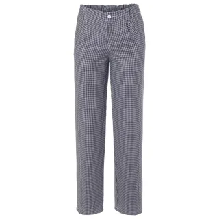 Karlowsky - "Basic" Kochhose für Herren/Damen Unisex (Schwarz/Weiß)