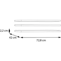 FORTE Einlegeboden, 3 tlg. Set