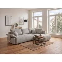 COLLECTION AB Ecksofa Funtastic, Breite 213 cm, mit Schlaffunktion, Bettkasten, Armverstellung und Bonnelfederkern