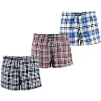 ADAM JEANS Webboxer Gewebte Boxershorts American Unterhosen Herren Boxershorts Kariert (3-St., 3er Set, 6er Set, 12er Set) Web Boxershorts Herren lockere Boxershorts Herren weit Männer Boxer
