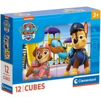 Clementoni® Würfelpuzzle Paw Patrol, 12 Puzzleteile, Made in Europe