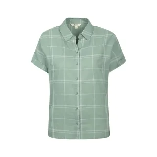 Mountain Warehouse Damen/Damen Palm Checked Relaxed Fit Hemd (Khaki)