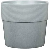 Scheurich Blumentopf CONCRETE 40/266 GROOVE+, frostfest, UV-beständig, recyclingfähig