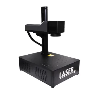Laser Engraving Machine Raycus 30W 150x150mm Air Cooling High Precision EZCAD Software Compatible