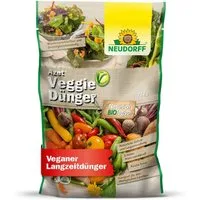 Neudorff Gemüsedünger Bio - Azet VeggieDünger 750 g, 100% pflanzlicher Universaldünger mit natürlicher Sofort- und 100 Tage Langzeitwirkung, für kräftige Pflanzen im Haus und Garten, sorgt für eine reiche Ernte
