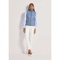 MADELEINE Kurzweste Sportive, elegante Outdoor-Weste mit Steppung Leicht gefütterte Weste mit Stehkragen, Sandwich-Stepps
