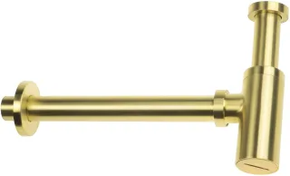 Neuesbad Serie 600 Design-Siphon, gold gebürstet, für alle Waschtische NB1NHC_R31K1
