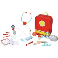 SIMBA Spielzeug-Arztkoffer Notarzt Rucksack, mit Soundeffekt