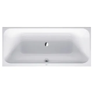 Duravit Badewanne Happy D.2 700314000000000 180 x 80 cm, weiß, 2 Rückenschrägen