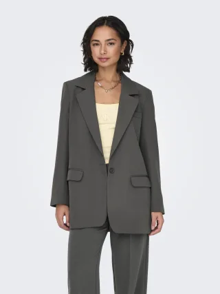 ONLY - ONLLANA-BERRY L/S OVS BLAZER TLR NOOS magnet - Gr. - 34