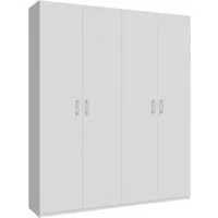 FORTE Kleiderschrank B/H/T 177,5/210,5/42 cm, stehende Montage