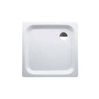 LAUFEN Duschwanne Platina Stahl inkl.Schallschutz 800x800x65mm weiß, H2150110000401 H2150110000401