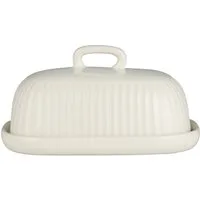 Ib Laursen Butterdose Ib Laursen - Butterdose Butterglocke Butterschale Mynte Keramik Cream
