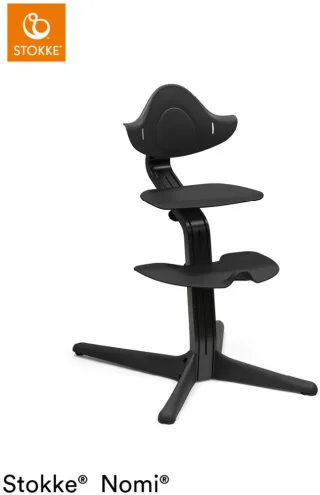Stokke Nomi Chair Hochstuhl inkl. Baby Set schwarz