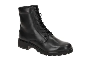 Ecco 23130301001 Metropole Vienna Damen Stiefeletten Schwarz - Black, Echtled...