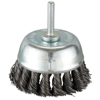 Makita Topfbürste - Rundschaft - gezopft - verzinkter Stahl - D-73807