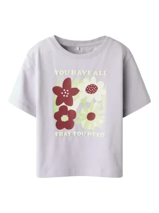 NAME IT - NMFHENISA SS TOP BOX PB Orchid Petal - Gr. - 104