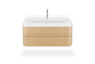 Duravit Happy D.2 Plus c-shaped Set wandhängend Mediterrane Eiche Matt 975x490x480 mm - HP4348O7171 HP4348O7171