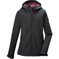 Killtec Softshelljacke KOS 483 GRLS SFTSHLL JCKT Winddichte Mädchen Softshelljacke, 10.000 mm wasserabweisend