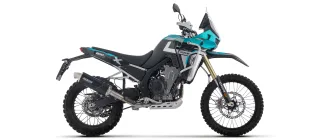 Sport Auspuff Arrow Indy Race EVO BLACK Kove 800 X Pro /Rally Bj.2025-2026 EURO5+/ABE/eintragungsfrei