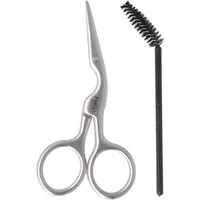 PARSA Beauty Augenbrauenschere Essential Augenbrauenschere mit Spoolie, präzises Trimmen