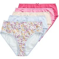 Ulla Popken Midislip Midislips 5er-Pack Minimal-Muster