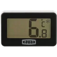 Xavax Kühlschrankthermometer Digitales Thermometer für Kühlschrank, Gefriertruhe, Set