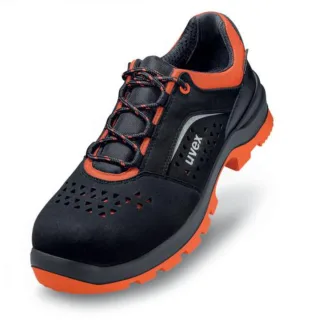 uvex 2 xenova Sicherheitsschuh Halbschuhe S1, schwarz/rot schwarz/rot 51 - 9505751